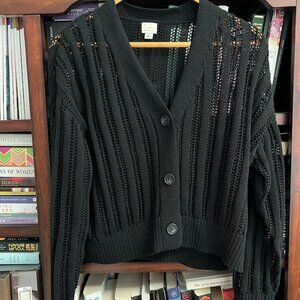 A New Day women's size L lace cardigan